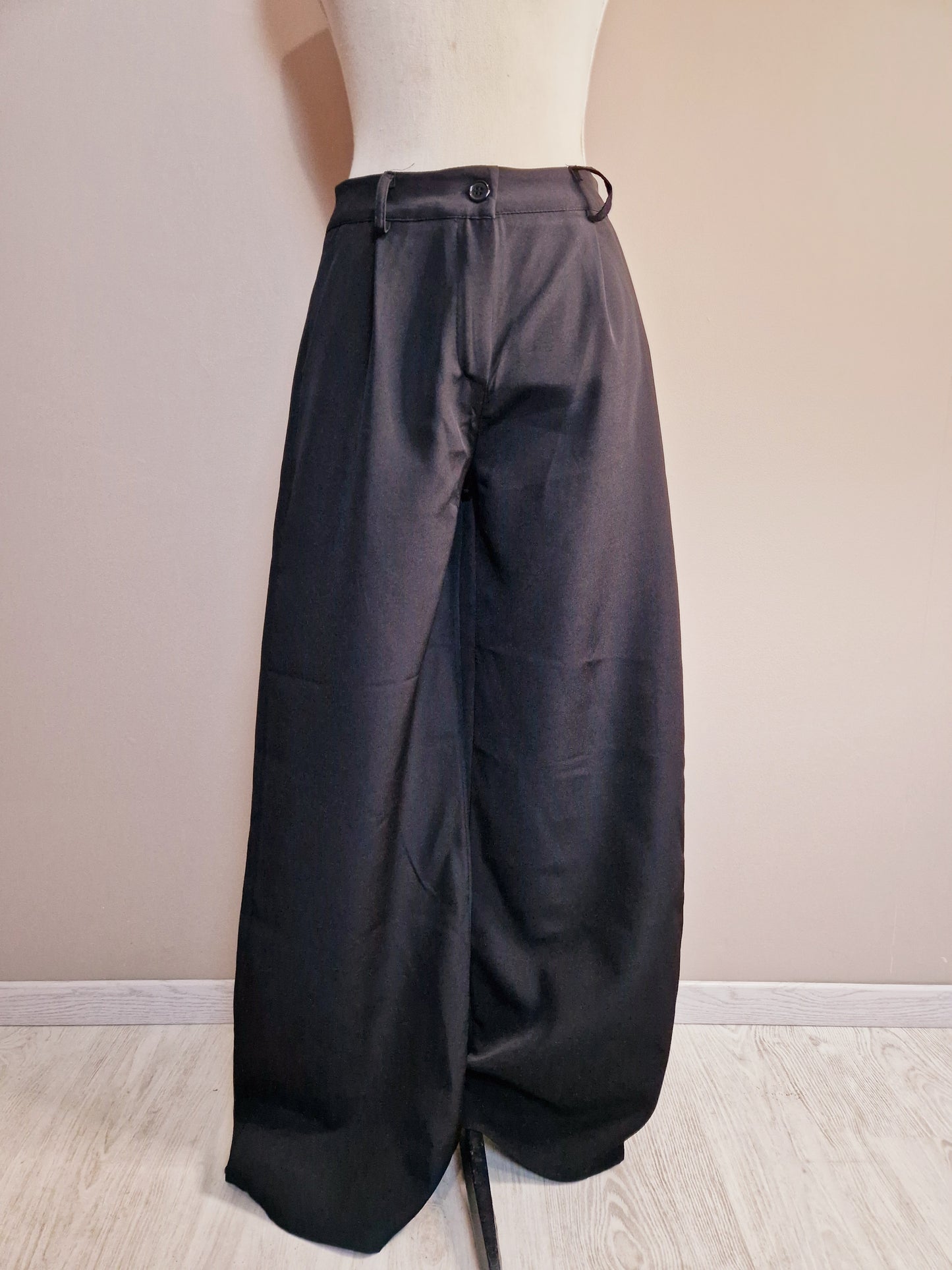 Pantalon large noir