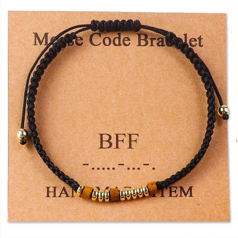 Bracelets en code Morse